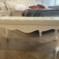 Банкетка Мишель (белый матовый) в Нижнем Тагиле - nizhniy-tagil.mebel24.online | фото 6