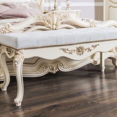 Банкетка Мона Лиза (крем) в Нижнем Тагиле - nizhniy-tagil.mebel24.online | фото 5