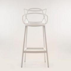 Барный стул Barneo N-235 Masters, белый, design Phillip Stark в Нижнем Тагиле - nizhniy-tagil.mebel24.online | фото 3