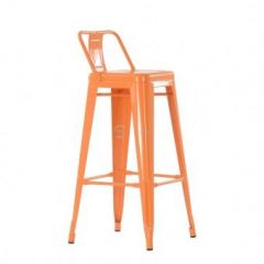 Барный стул Barneo N-242 Tolix Style 2003 Оранжевый в Нижнем Тагиле - nizhniy-tagil.mebel24.online | фото