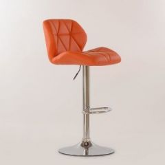 Барный стул Barneo N-85 Diamond оранжевый в Нижнем Тагиле - nizhniy-tagil.mebel24.online | фото 2