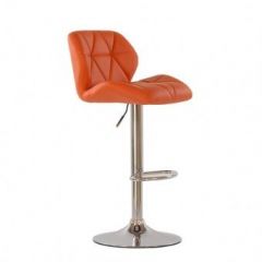 Барный стул Barneo N-85 Diamond оранжевый в Нижнем Тагиле - nizhniy-tagil.mebel24.online | фото