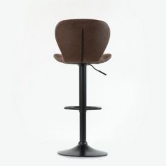 Барный стул Barneo N-86 Time / Black / VPU Brown Vintage коричневый винтаж PK970-18 в Нижнем Тагиле - nizhniy-tagil.mebel24.online | фото 2