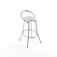Барный стул Фуриант белый-010 в Нижнем Тагиле - nizhniy-tagil.mebel24.online | фото