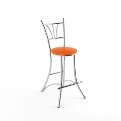 Барный стул Трилогия оранжевый-843 в Нижнем Тагиле - nizhniy-tagil.mebel24.online | фото