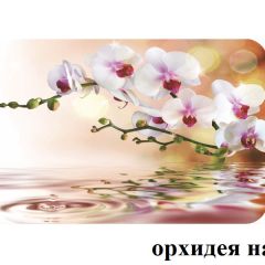БОСТОН - 3 Стол раздвижной Орхидея на воде 1100/1420 опоры Триумф в Нижнем Тагиле - nizhniy-tagil.mebel24.online | фото 2