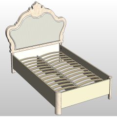 Детская Мишель (белый матовый/экокожа) в Нижнем Тагиле - nizhniy-tagil.mebel24.online | фото 3