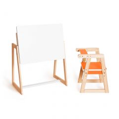 Детская растущая парта и стул Я САМ "Краски" (Оранжевый) в Нижнем Тагиле - nizhniy-tagil.mebel24.online | фото 5