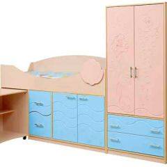 Набор мебели для детской Юниор -12.2 (700*1860) МДФ матовый в Нижнем Тагиле - nizhniy-tagil.mebel24.online | фото 1