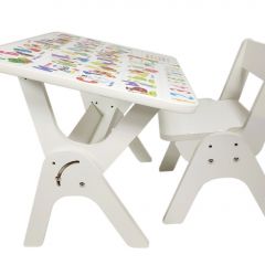 Детский растущий стол-парта и стул Я САМ "Умка" (Алфавит) в Нижнем Тагиле - nizhniy-tagil.mebel24.online | фото 3