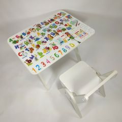 Детский растущий стол-парта и стул Я САМ "Умка" (Алфавит) в Нижнем Тагиле - nizhniy-tagil.mebel24.online | фото 4