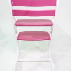 Детский растущий стул Конёк Горбунёк Комфорт (Бело-розовый) в Нижнем Тагиле - nizhniy-tagil.mebel24.online | фото 5