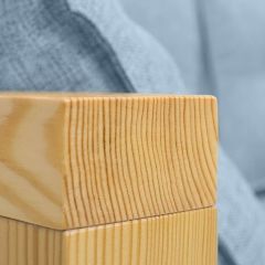Диван угловой Д-4 Левый (Синий/Белый) в Нижнем Тагиле - nizhniy-tagil.mebel24.online | фото 3