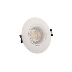 DK3028-WH Встраиваемый светильник, IP 20, 10 Вт, GU5.3, LED, белый, пластик в Нижнем Тагиле - nizhniy-tagil.mebel24.online | фото 3