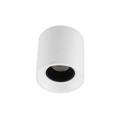 DK3090-WH+BK Светильник накладной IP 20, 10 Вт, GU5.3, LED, белый/черный, пластик в Нижнем Тагиле - nizhniy-tagil.mebel24.online | фото