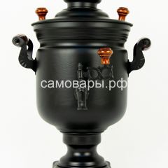 Электрический самовар "Черный Русский" матовая банка на 3 литра (Ограниченная серия) в Нижнем Тагиле - nizhniy-tagil.mebel24.online | фото 3