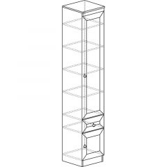 Гостиная Инна 1 Денвер светлый в Нижнем Тагиле - nizhniy-tagil.mebel24.online | фото 4