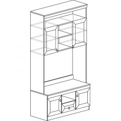 Гостиная Инна 5 Денвер темный в Нижнем Тагиле - nizhniy-tagil.mebel24.online | фото 9