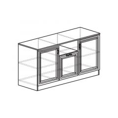 Гостиная Лира (модульная) Дуб нортон светлый в Нижнем Тагиле - nizhniy-tagil.mebel24.online | фото 7