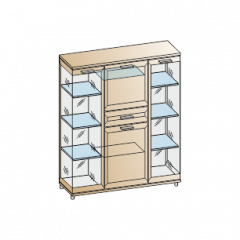 Гостиная Мелисса Композиция 6 (Снежный Ясень) в Нижнем Тагиле - nizhniy-tagil.mebel24.online | фото 2