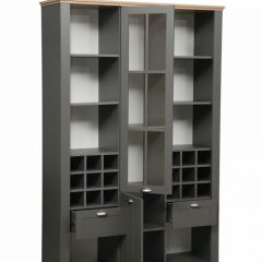 Гостиная Прованс (модульная) Диамант серый в Нижнем Тагиле - nizhniy-tagil.mebel24.online | фото 9