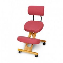 Коленный стул со спинкой Smartstool KW02В + Чехлы в Нижнем Тагиле - nizhniy-tagil.mebel24.online | фото 5