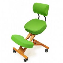 Коленный стул со спинкой Smartstool KW02В + Чехлы в Нижнем Тагиле - nizhniy-tagil.mebel24.online | фото 6