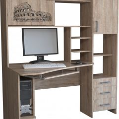 Компьютерный стол КЛ №6.0 левый (Дуб баррик) в Нижнем Тагиле - nizhniy-tagil.mebel24.online | фото