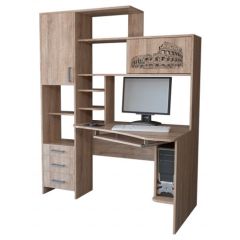Компьютерный стол КЛ №6.0 правый (Дуб баррик) в Нижнем Тагиле - nizhniy-tagil.mebel24.online | фото