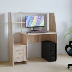 Компьютерный стол КЛ №6.2 правый (Дуб баррик) в Нижнем Тагиле - nizhniy-tagil.mebel24.online | фото