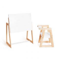 Комплект детской мебели стол и  два стула Я САМ "Лофт-Дуо" (Белый) в Нижнем Тагиле - nizhniy-tagil.mebel24.online | фото 5
