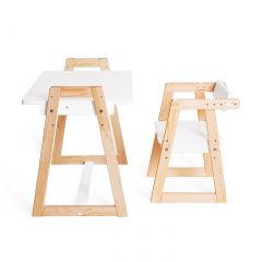 Комплект детской мебели стол и  два стула Я САМ "Лофт-Дуо" (Белый) в Нижнем Тагиле - nizhniy-tagil.mebel24.online | фото 6
