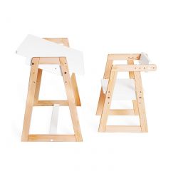 Комплект детской мебели стол и  два стула Я САМ "Лофт-Дуо" (Белый) в Нижнем Тагиле - nizhniy-tagil.mebel24.online | фото 9
