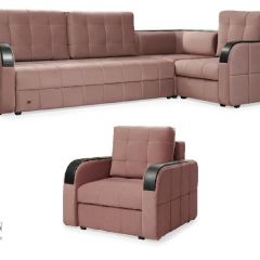 Комплект мягкой мебели Остин HB-178-18 (Велюр) Угловой + 1 кресло в Нижнем Тагиле - nizhniy-tagil.mebel24.online | фото 1