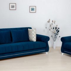 Комплект Роуз ТД 410 диван-кровать + кресло + комплект подушек в Нижнем Тагиле - nizhniy-tagil.mebel24.online | фото