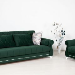 Комплект Роуз ТД 411 диван-кровать + кресло + комплект подушек в Нижнем Тагиле - nizhniy-tagil.mebel24.online | фото