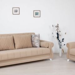 Комплект Роуз ТД 412 диван-кровать + кресло + комплект подушек в Нижнем Тагиле - nizhniy-tagil.mebel24.online | фото 1