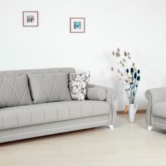 Комплект Роуз ТД 414 диван-кровать + кресло + комплект подушек в Нижнем Тагиле - nizhniy-tagil.mebel24.online | фото