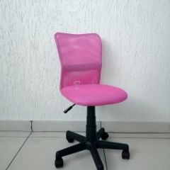 Кресло Barneo K-401 детское (розовая ткань/сетка) в Нижнем Тагиле - nizhniy-tagil.mebel24.online | фото