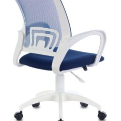 Кресло BRABIX "Fly MG-396W" (белый/темно-синее) 532399 в Нижнем Тагиле - nizhniy-tagil.mebel24.online | фото 4