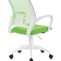 Кресло BRABIX "Fly MG-396W", пластик белый, сетка, салатовое, 532403 в Нижнем Тагиле - nizhniy-tagil.mebel24.online | фото 3