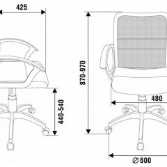 Кресло Бюрократ CH-590/BLACK в Нижнем Тагиле - nizhniy-tagil.mebel24.online | фото 5