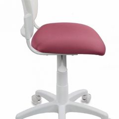 Кресло детское Бюрократ CH-W296NX/26-31 белый TW-15 розовый 26-31 в Нижнем Тагиле - nizhniy-tagil.mebel24.online | фото 2
