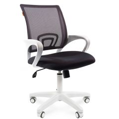 Кресло для оператора CHAIRMAN 696 white (ткань TW-12/сетка TW-04) в Нижнем Тагиле - nizhniy-tagil.mebel24.online | фото