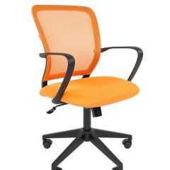 Кресло для оператора CHAIRMAN 698 (ткань/сетка TW - оранжевый) в Нижнем Тагиле - nizhniy-tagil.mebel24.online | фото