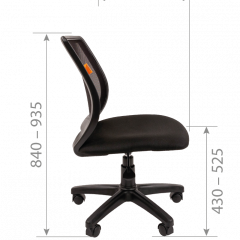 Кресло для оператора CHAIRMAN 699 Б/Л (ткань стандарт/сетка TW-01) в Нижнем Тагиле - nizhniy-tagil.mebel24.online | фото 7