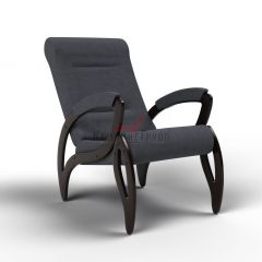 Кресло для отдыха Зельден 20-Т-ГР (тканьвенге) ГРАФИТ в Нижнем Тагиле - nizhniy-tagil.mebel24.online | фото 1
