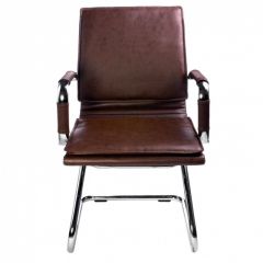 Кресло для посетителя Бюрократ CH-993-Low-V/Brown коричневый в Нижнем Тагиле - nizhniy-tagil.mebel24.online | фото 4