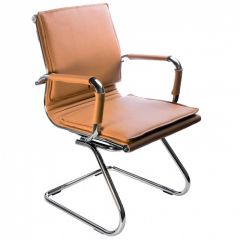 Кресло для посетителя Бюрократ CH-993-Low-V/Camel светло-коричневый в Нижнем Тагиле - nizhniy-tagil.mebel24.online | фото