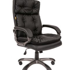 Кресло для руководителя  CHAIRMAN 442 (экокожа черная) в Нижнем Тагиле - nizhniy-tagil.mebel24.online | фото 2